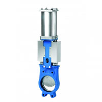 Pneumatic Operated Knife Edge Gate Valve