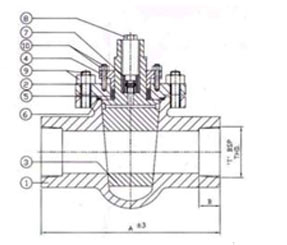 Plug Valve Dimensions