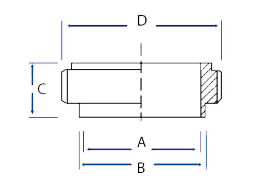 Stainless Steel SMS Union