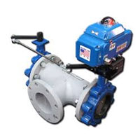 Three-way Butterfly Valve