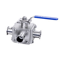 Three-way Non Retention ball valves